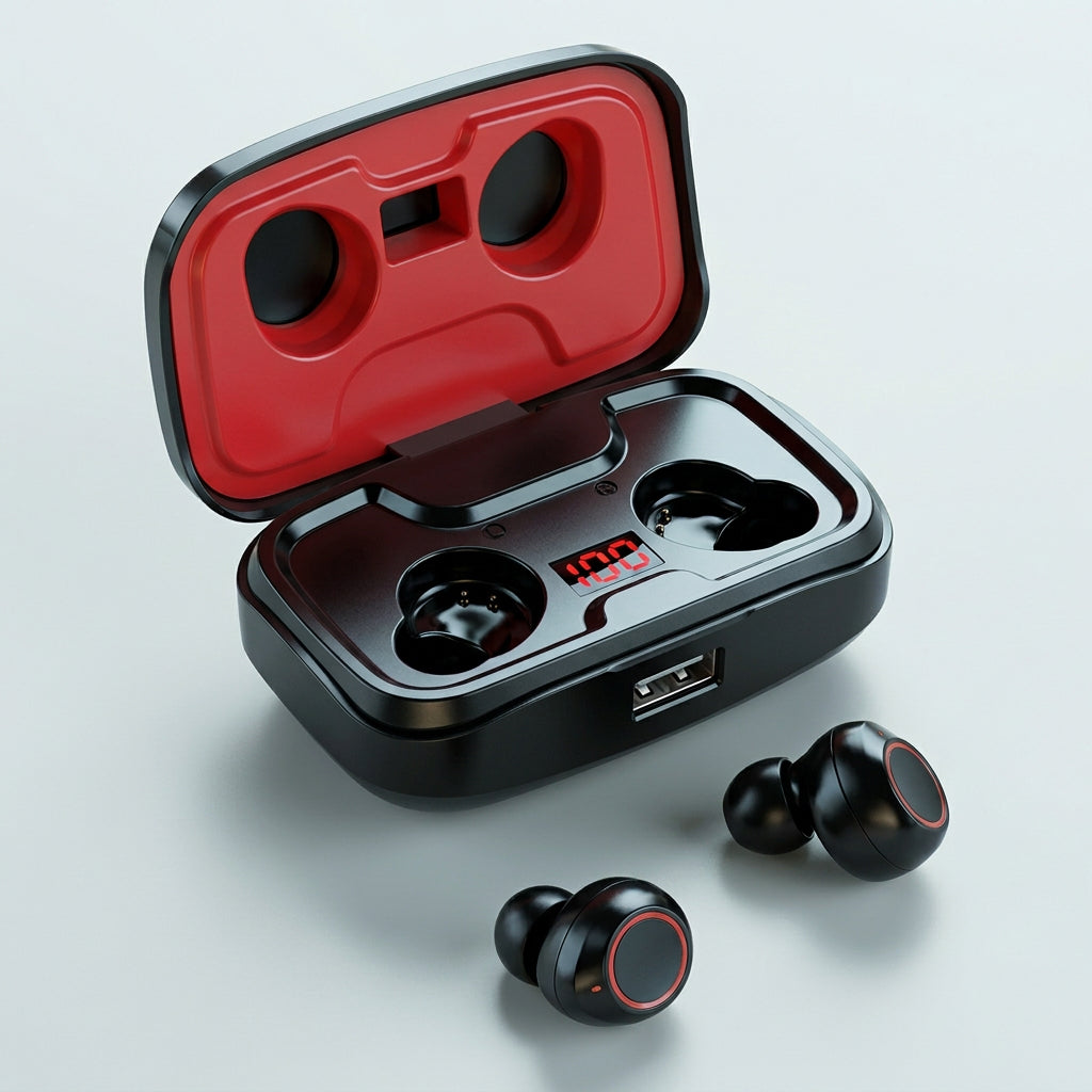 TWS-X10 Wireless Earbuds with Digital Display