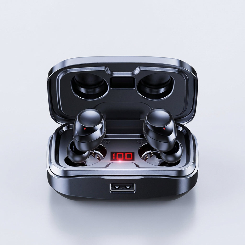 TWS-X10 Wireless Earbuds with Digital Display